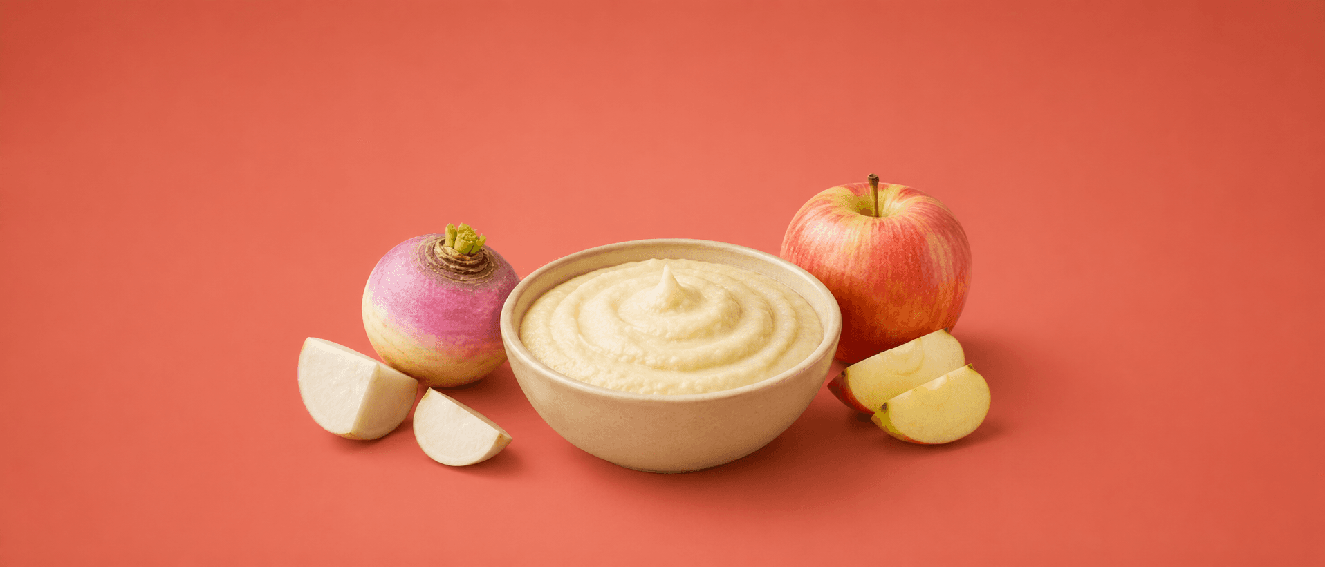 Purée navet pomme