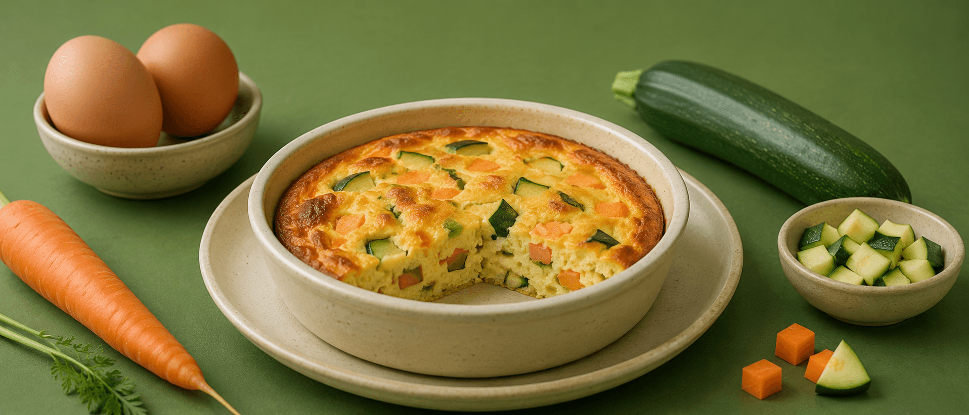 Clafoutis légumes bébé