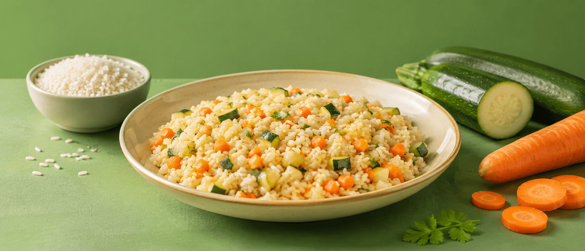 Wok riz légumes fondants
