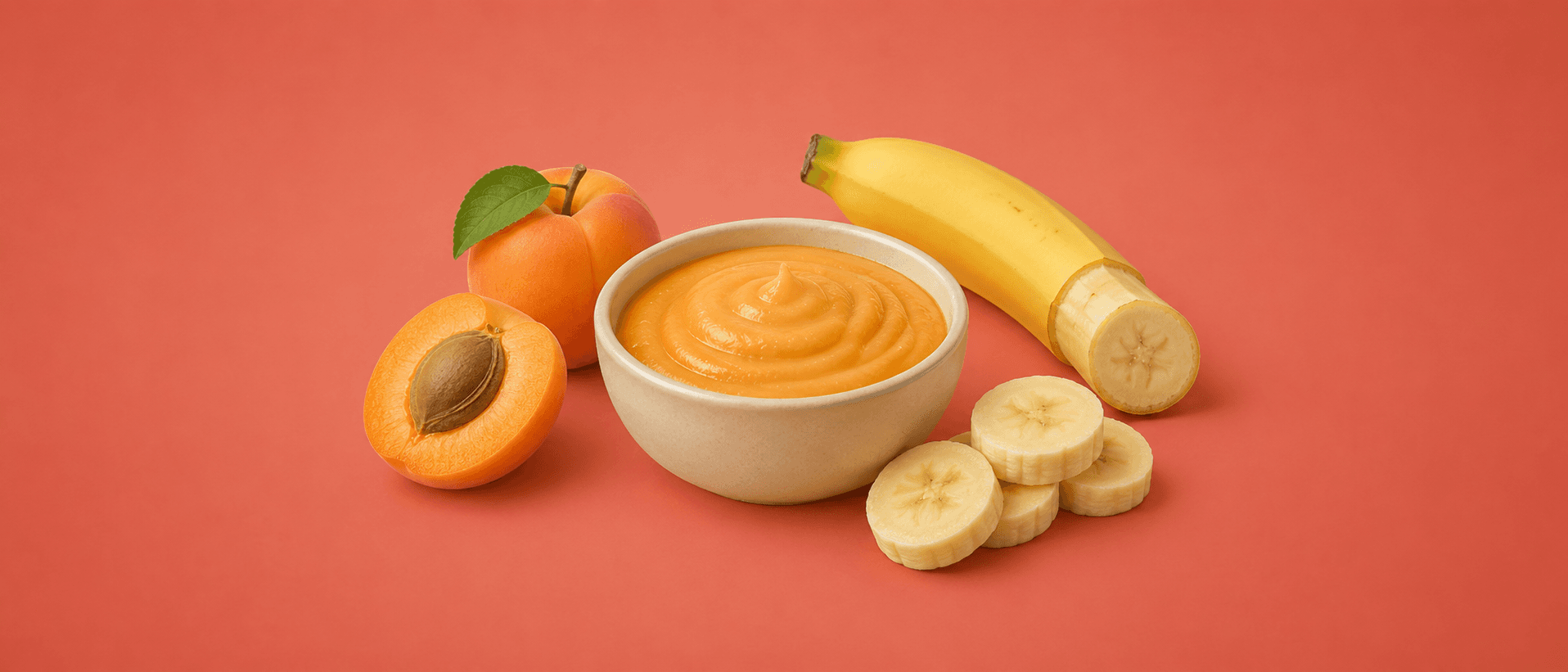 Compote abricot banane